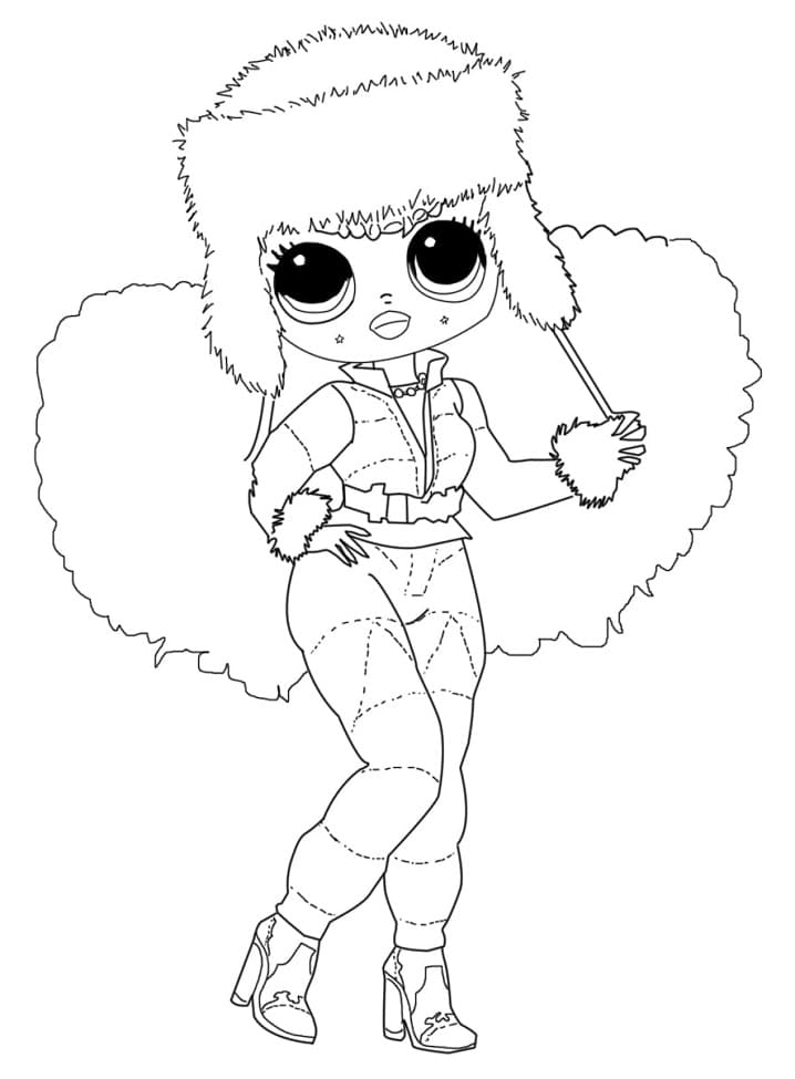 Winter Chill ICY Gurl van LOL OMG