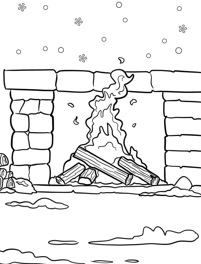 Winter gratis te printen
