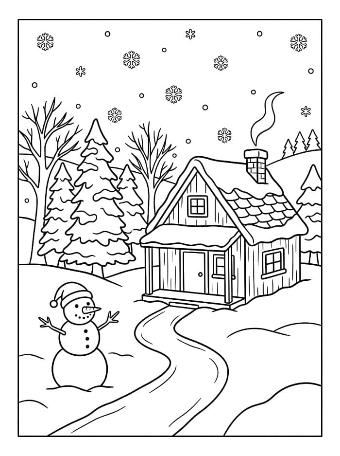 Winter printen
