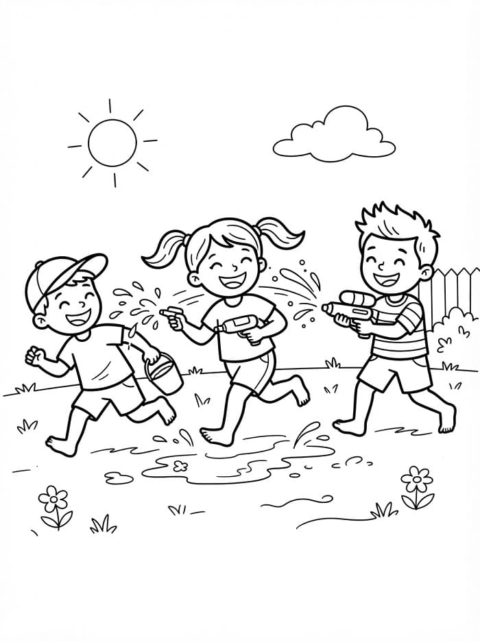 Zomer om te printen