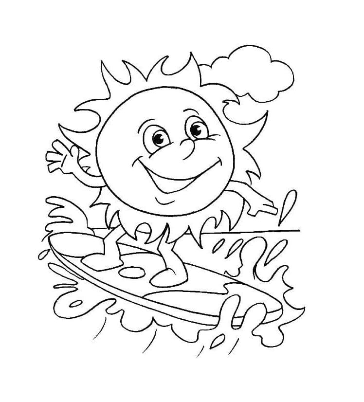 Zon gratis te printen