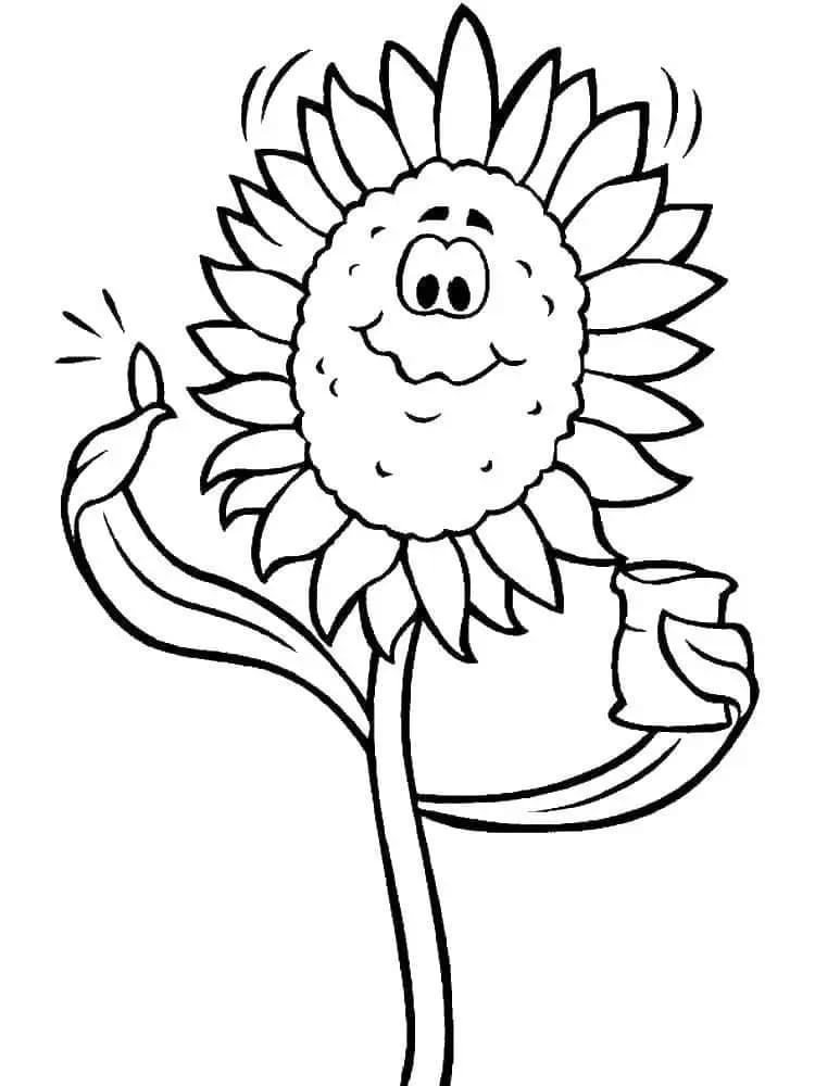 Zonnebloem gratis