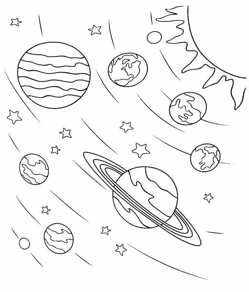 Zonnestelsel voor Kinderen van 3 Jaar