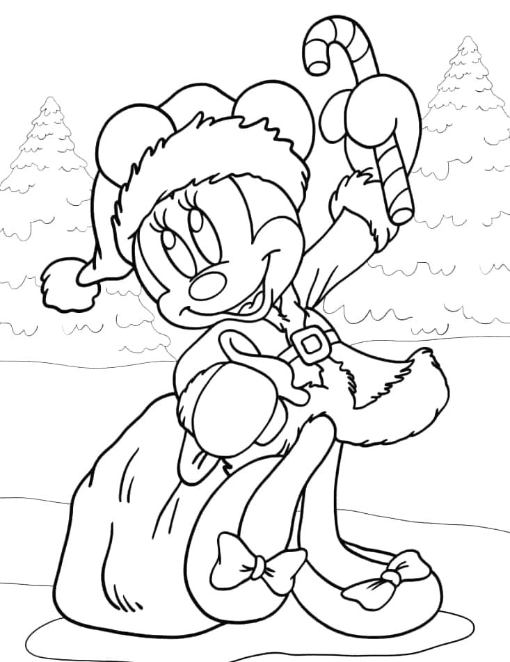 Aanbiddelijke Minnie Mouse
