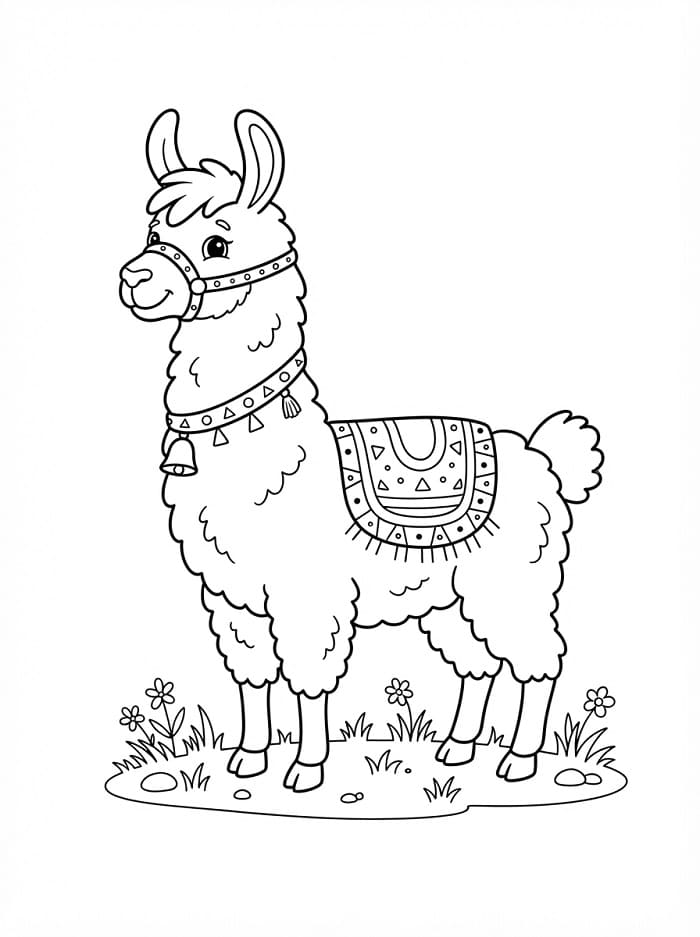Aanbiddelijke lama