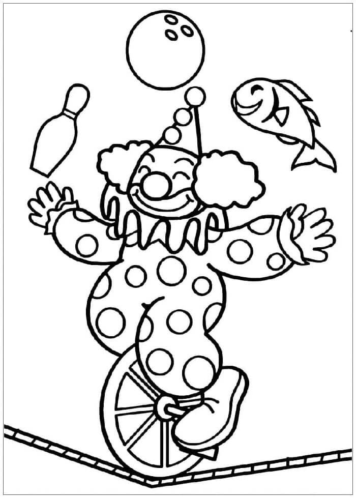 Afdrukbaar circus gratis