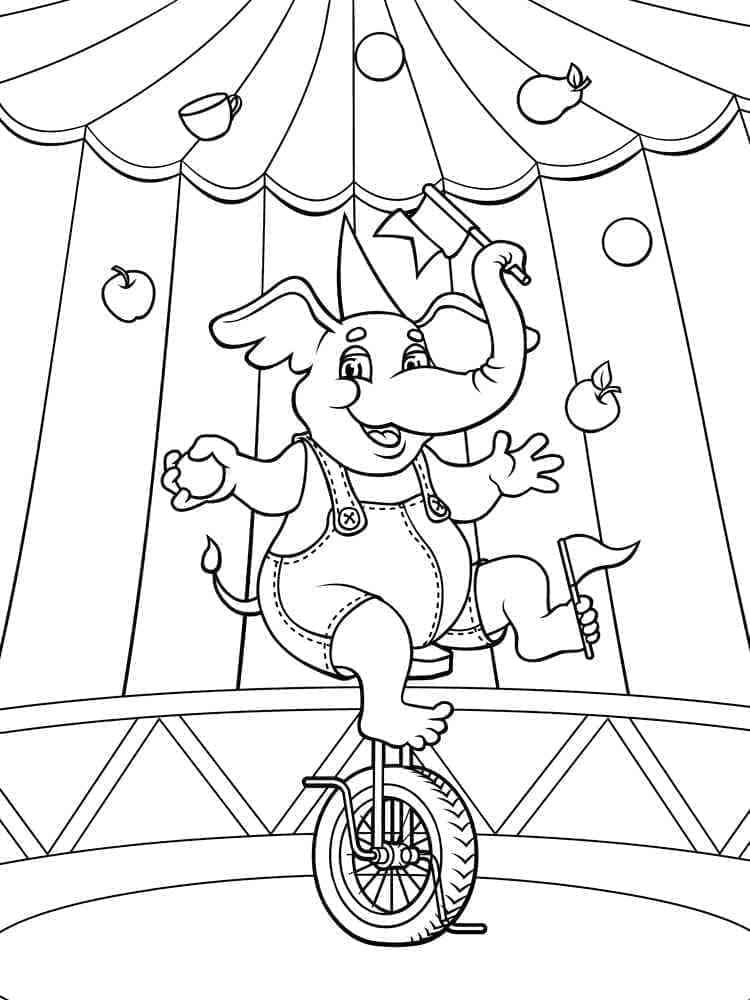 Afdrukbaar circus