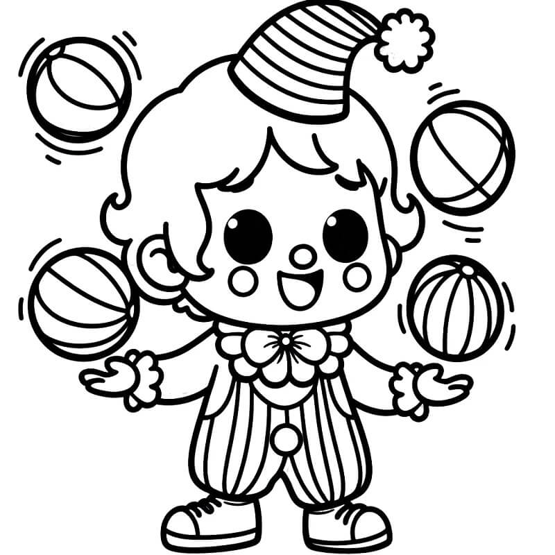 Afdrukbaar gratis circus