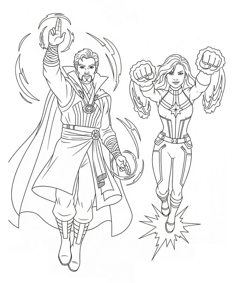 Afdrukbare Avengers