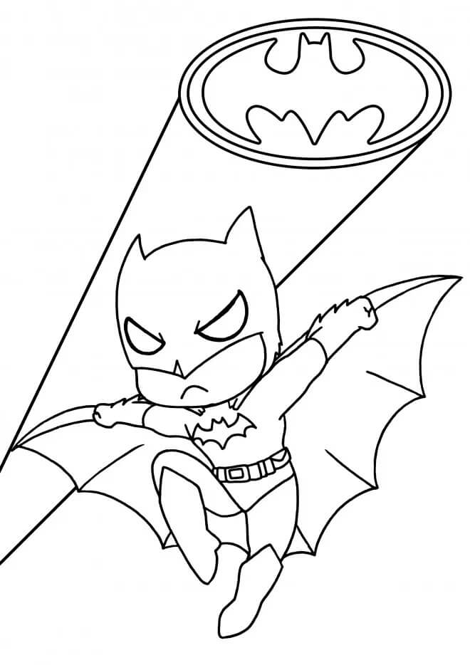Afdrukbare Batman afbeelding