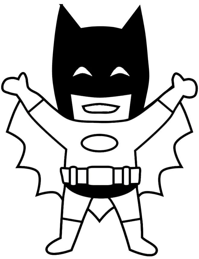 Afdrukbare Batman gratis
