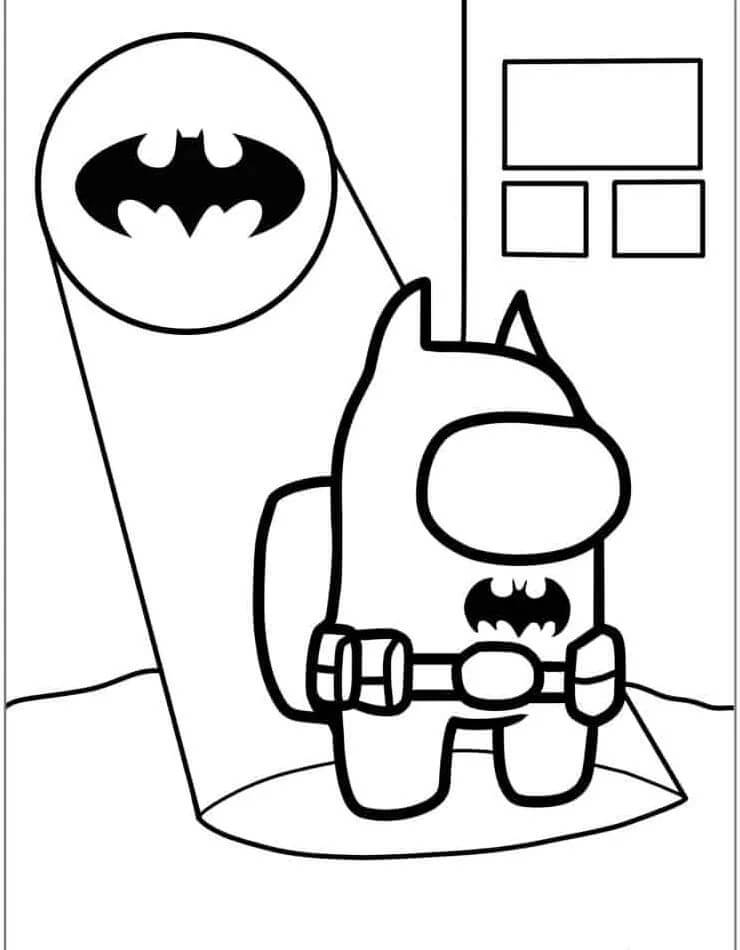 Afdrukbare Batman voor kinderen