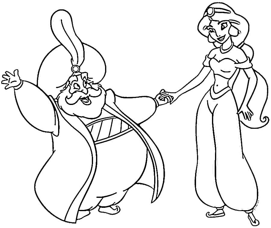 Afdrukbare Gratis Aladdin