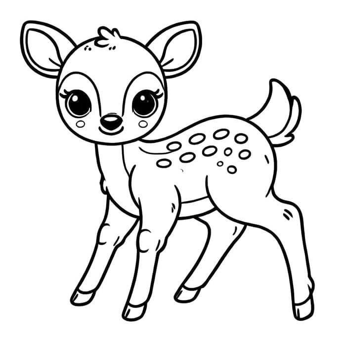 Afdrukbare Gratis Bambi