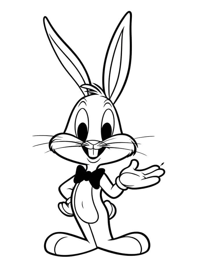 Afdrukbare Gratis Bugs Bunny
