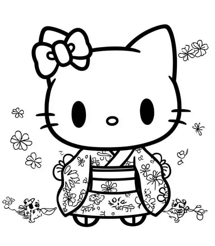 Afdrukbare Gratis Hello Kitty