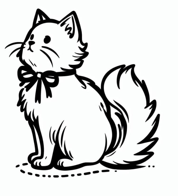 Afdrukbare Gratis Kat