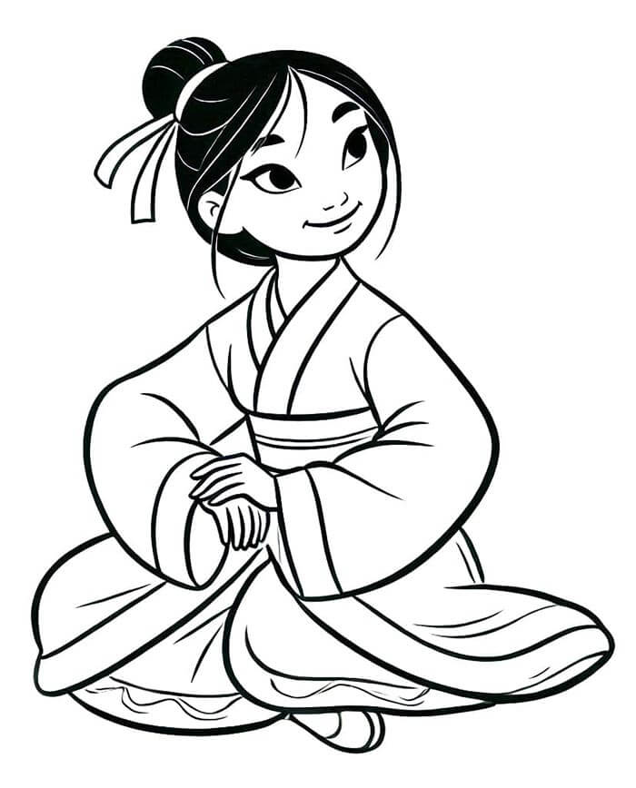 Afdrukbare Gratis Mulan