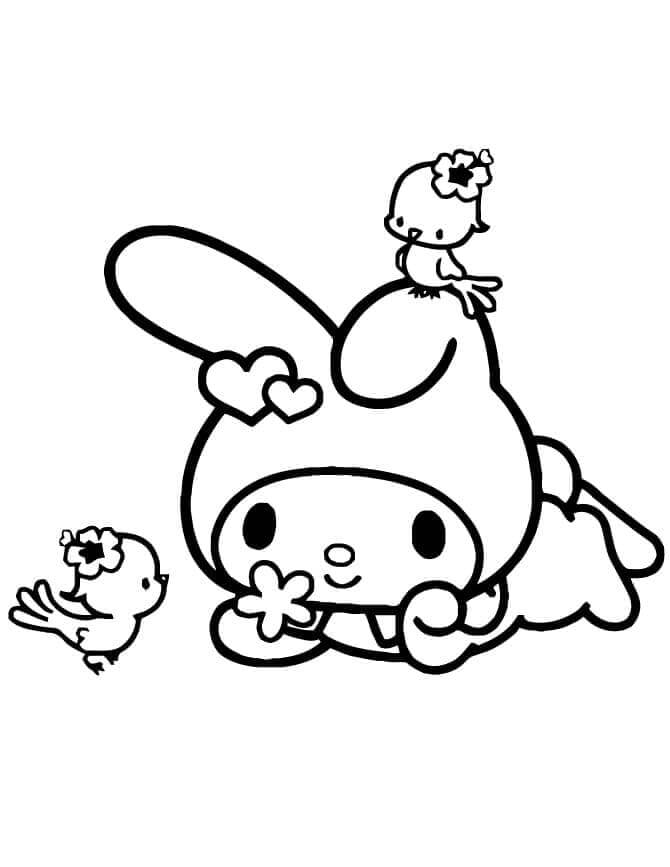 Afdrukbare Gratis My Melody