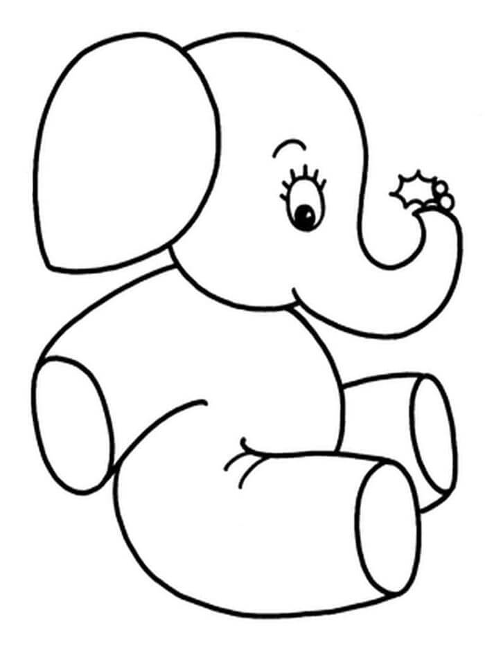 Afdrukbare Gratis Olifant