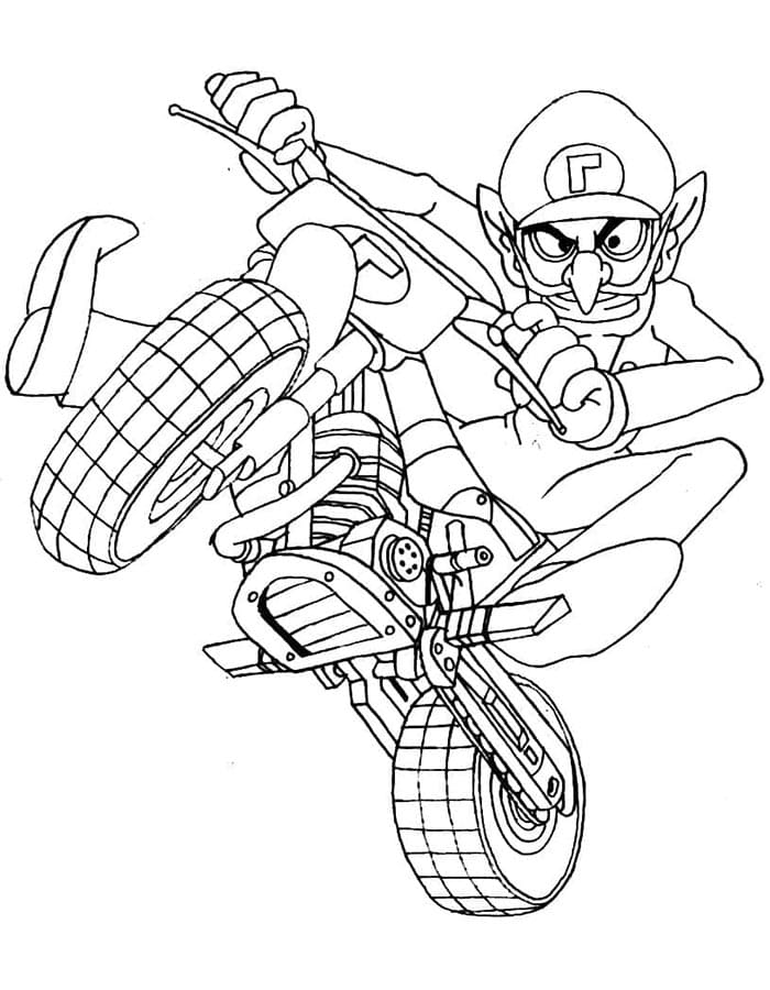 Afdrukbare Mario Kart