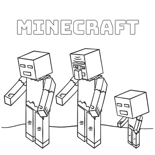 Afdrukbare Minecraft afbeelding