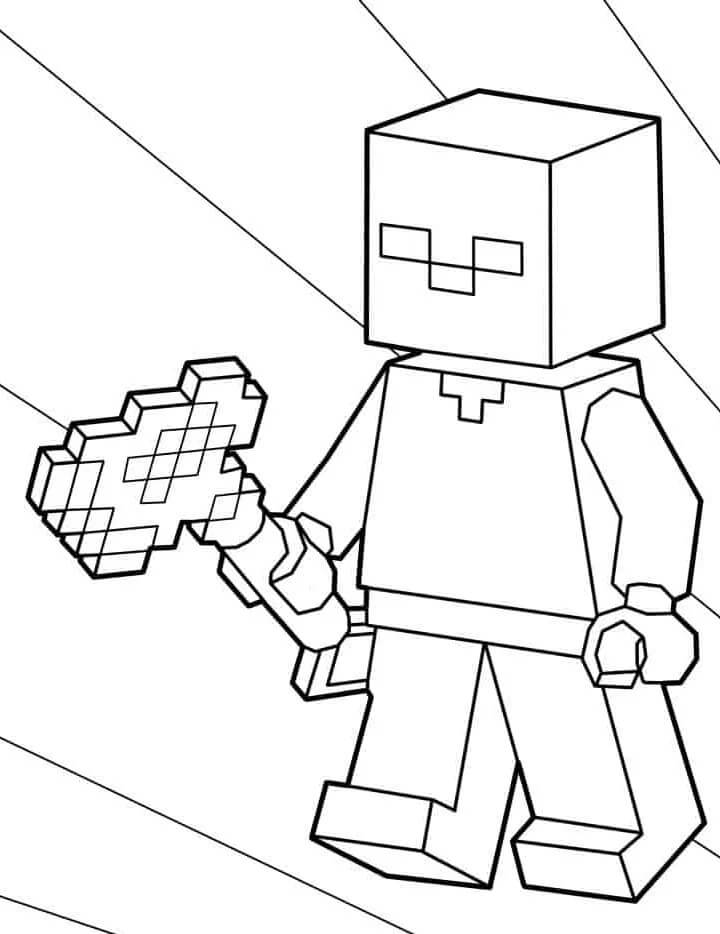 Afdrukbare Minecraft gratis