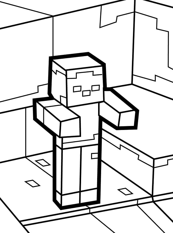 Afdrukbare Minecraft