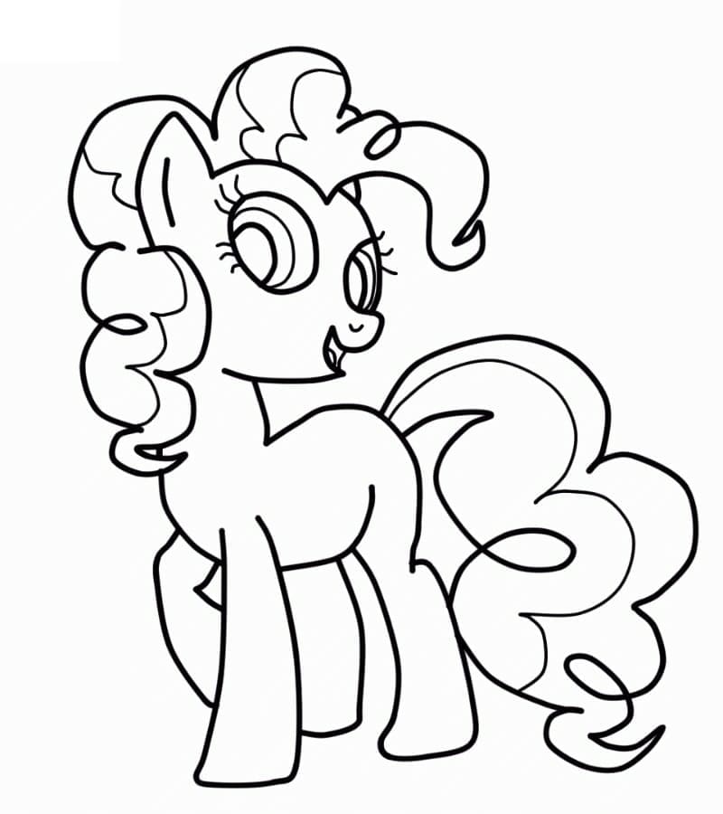 Afdrukbare My Little Pony Illustratie