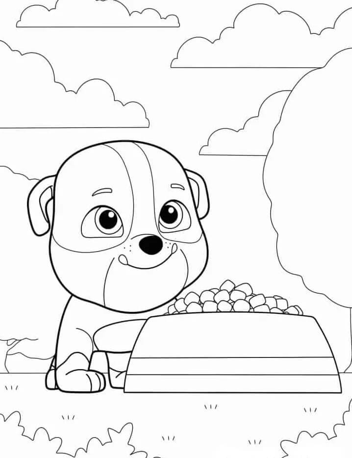 Afdrukbare Paw Patrol Illustratie