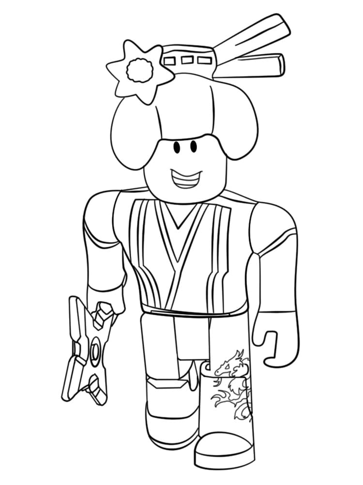 Afdrukbare Roblox voor kinderen