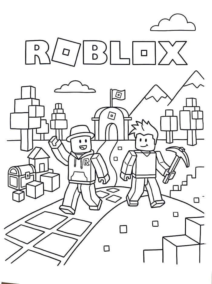 Afdrukbare Roblox