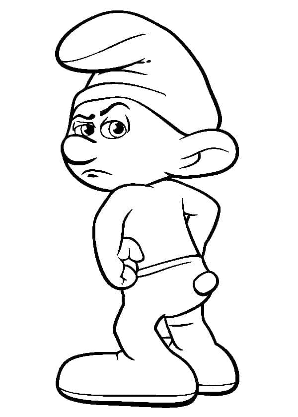 Afdrukbare Smurfen