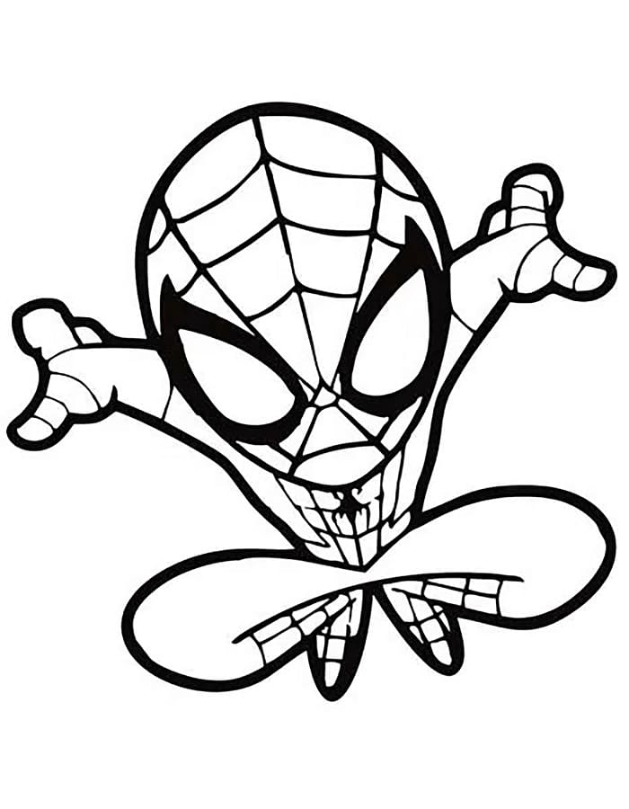 Afdrukbare Spiderman