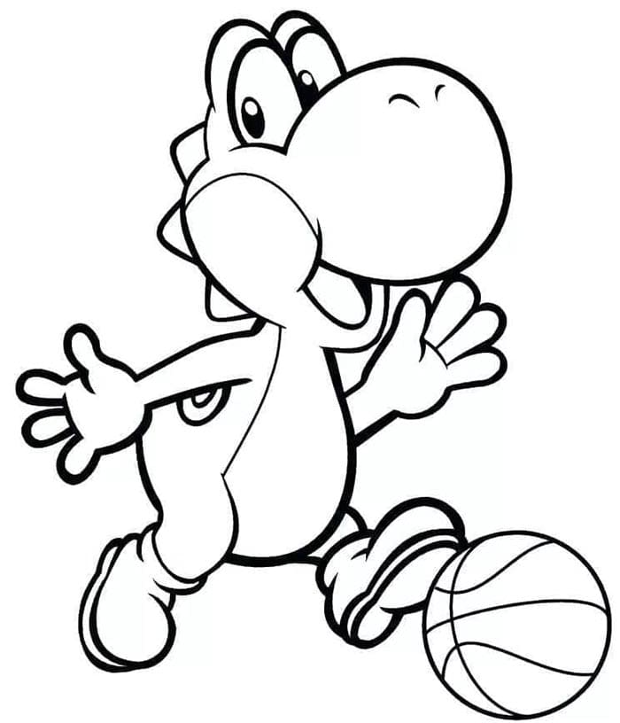 Afdrukbare Yoshi
