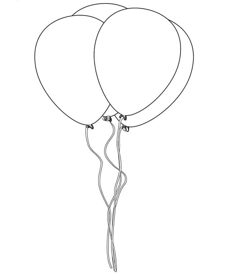 Afdrukbare ballon gratis