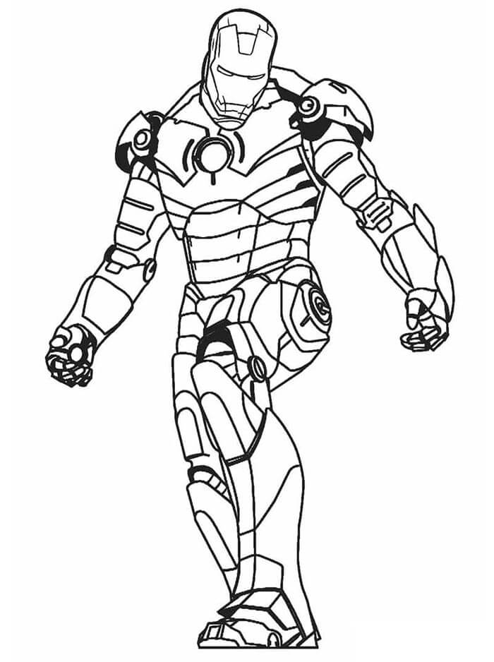 Afdrukbare gratis Iron Man