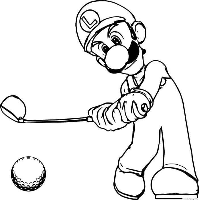 Afdrukbare gratis Luigi