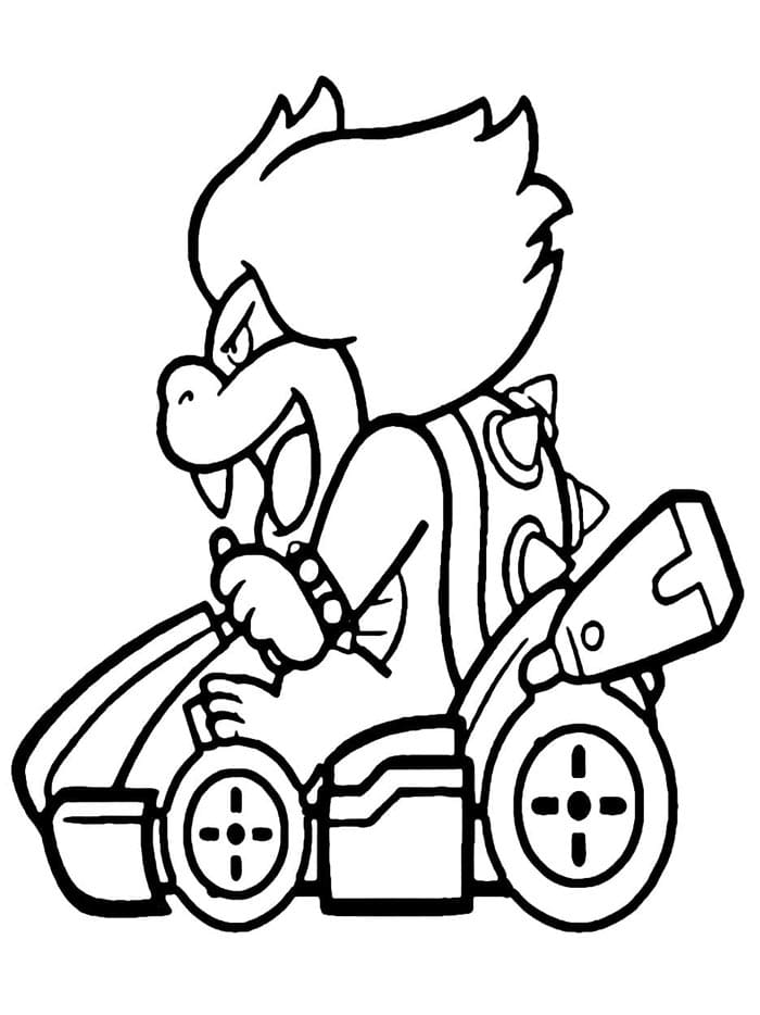 Afdrukbare gratis Mario Kart