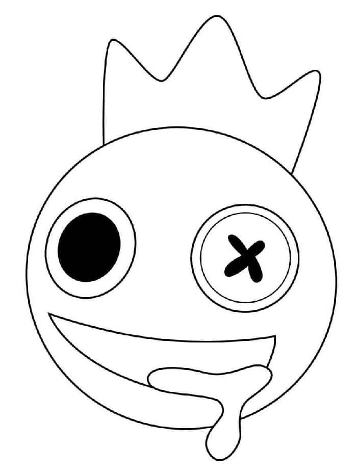 Afdrukbare gratis Rainbow Friends