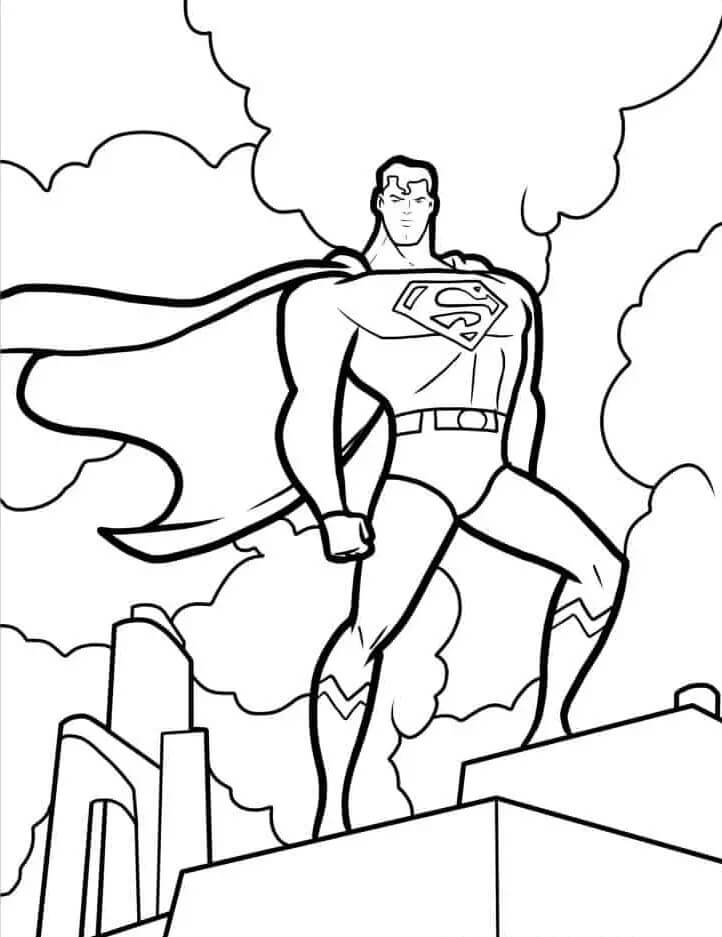 Afdrukbare gratis Superman