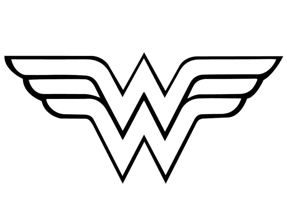 Afdrukbare gratis Wonder Woman