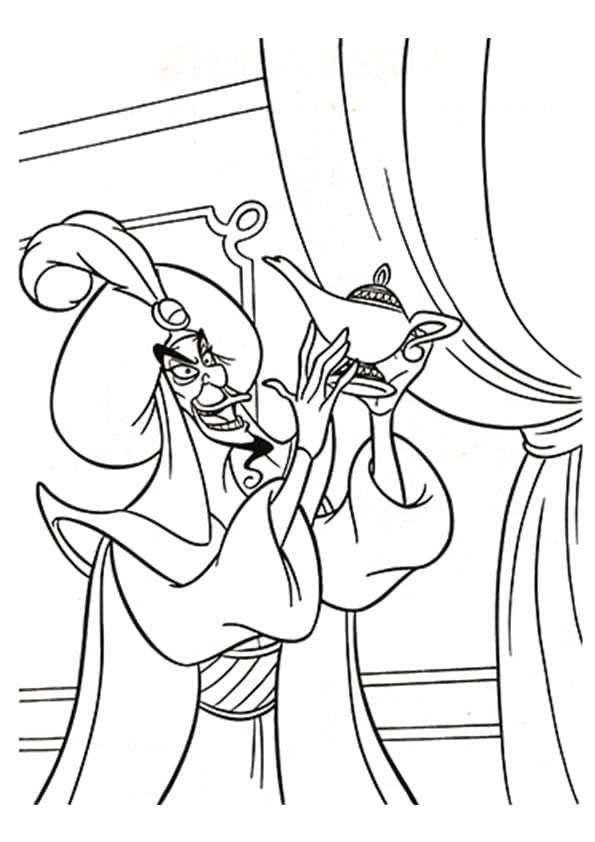 Aladdin Gratis Afdrukbaar