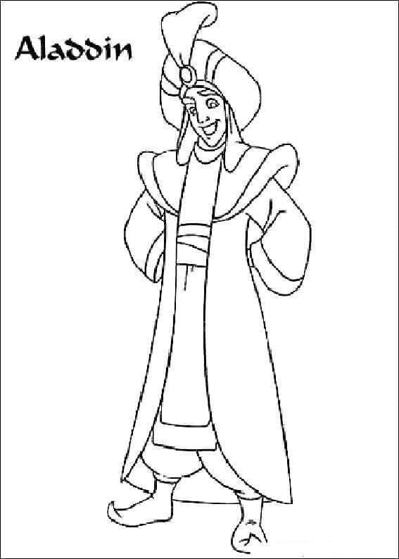 Aladdin om af te Drukken