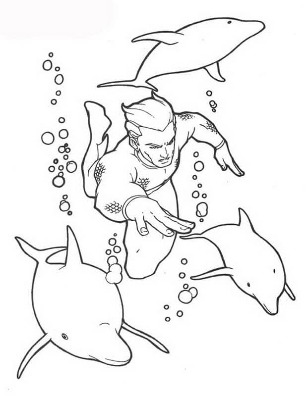 Aquaman voor kinderen van 1 jaar