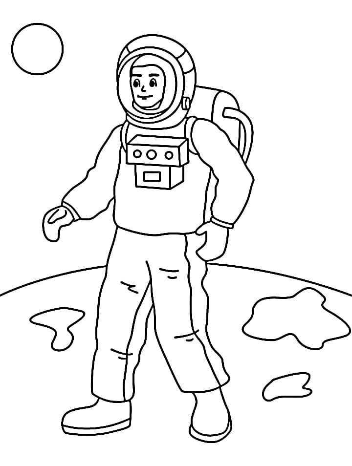 Astronaut afbeelding