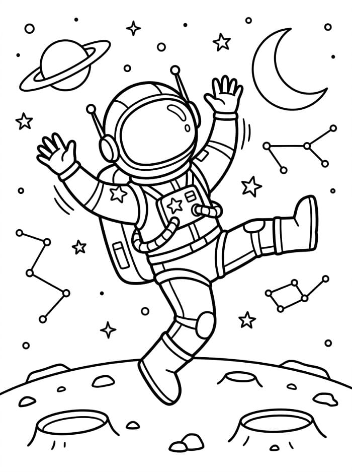 Astronaut printen