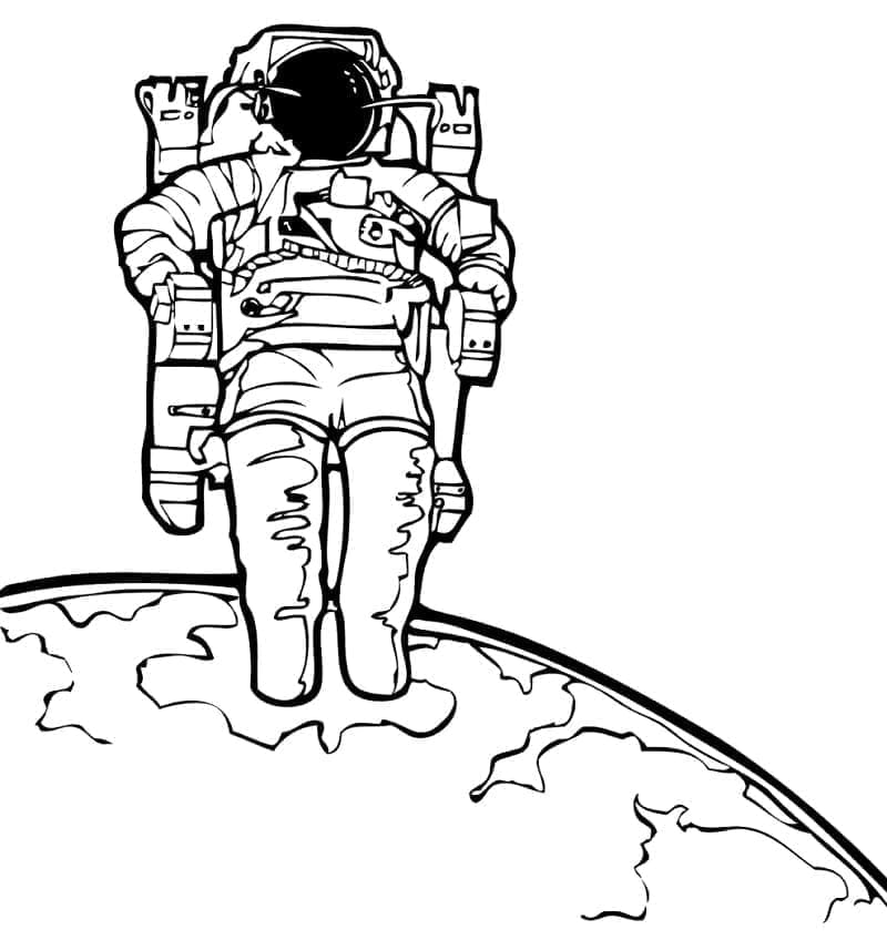 Astronaut voor kinderen van 1 jaar