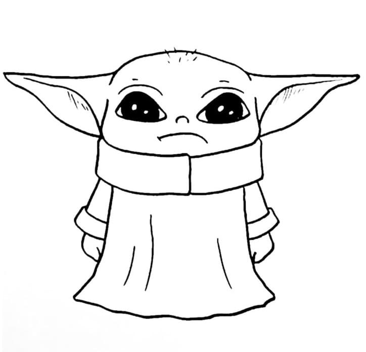 Baby Yoda voor kinderen