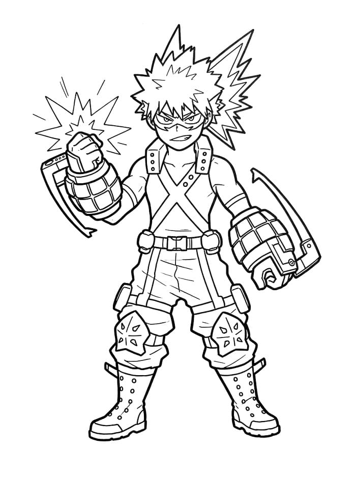 Bakugo met krachten